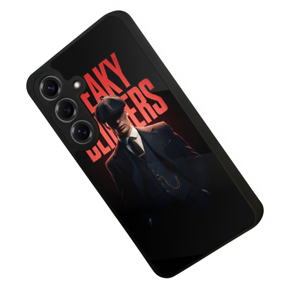 Samsung Galaxy S25 Uyumlu Peaky Blinders Tasarımlı Glossy Premium Kılıf