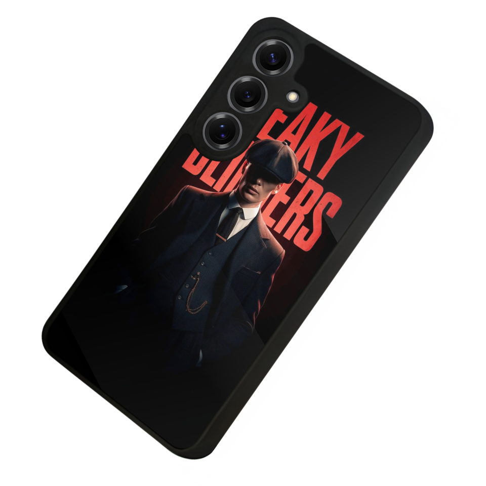 Samsung Galaxy S25 Uyumlu Peaky Blinders Tasarımlı Glossy Premium Kılıf