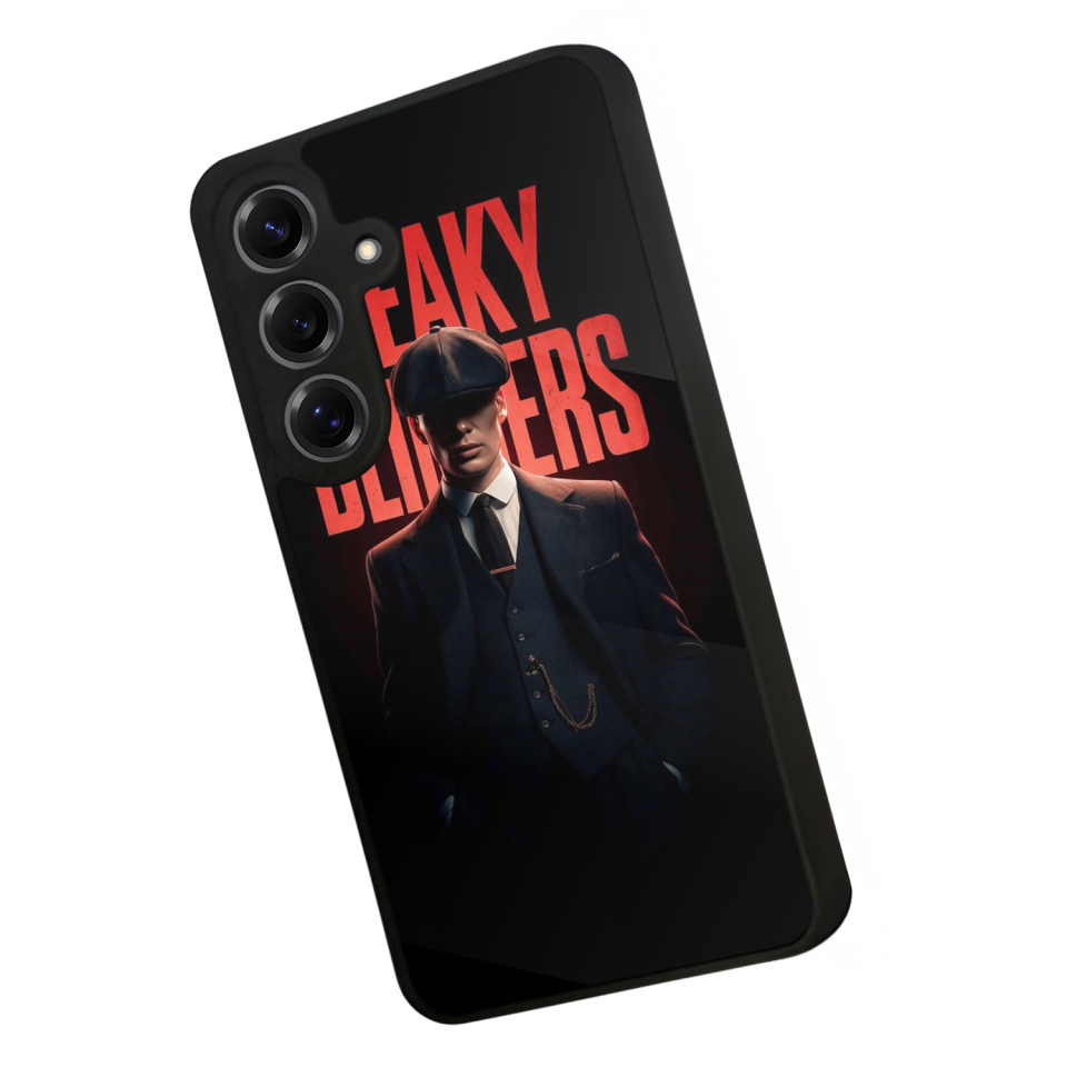 Samsung Galaxy S25 Uyumlu Peaky Blinders Tasarımlı Glossy Premium Kılıf
