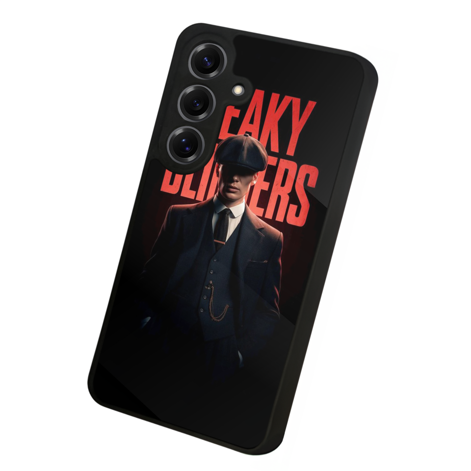 Samsung Galaxy S25 Uyumlu Peaky Blinders Tasarımlı Glossy Premium Kılıf