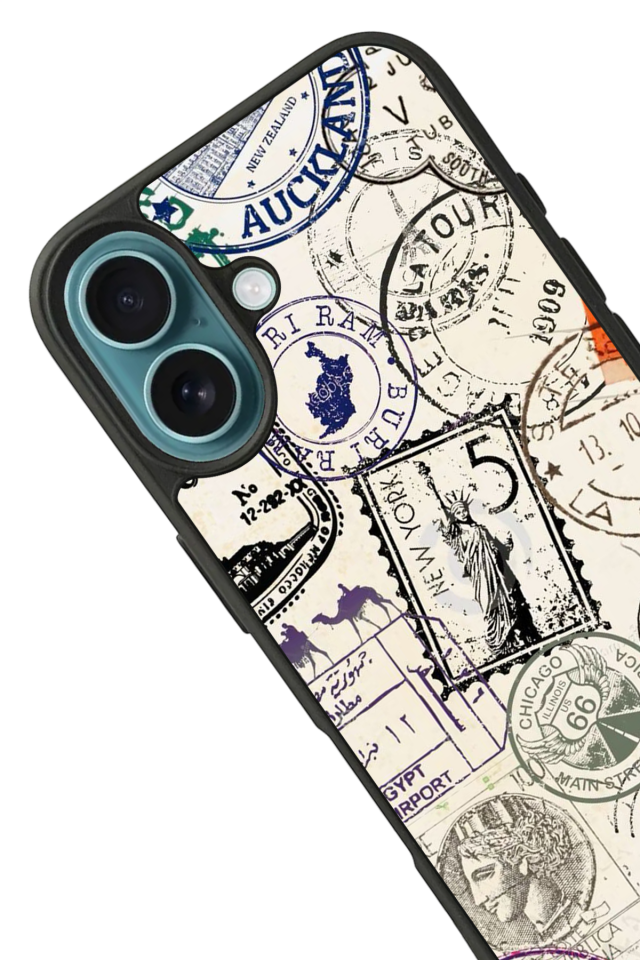 iPhone 16 Uyumlu Poster Tasarımlı Glossy Premium Kılıf