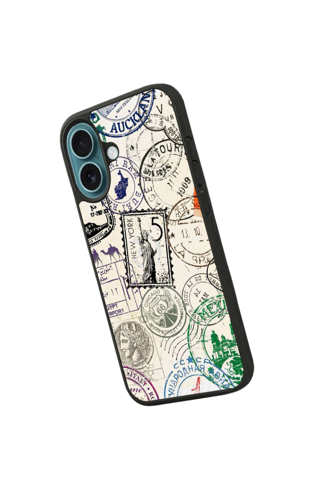 iPhone 16 Uyumlu Poster Tasarımlı Glossy Premium Kılıf
