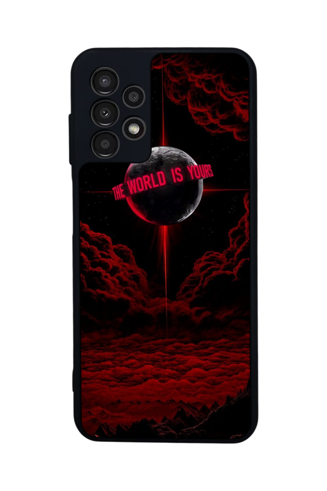 Samsung Galaxy A13 Uyumlu Scarface Tasarımlı Glossy Premium Kılıf