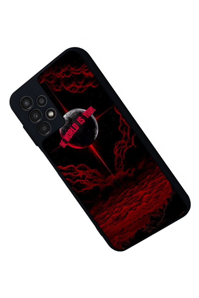 Samsung Galaxy A13 Uyumlu Scarface Tasarımlı Glossy Premium Kılıf