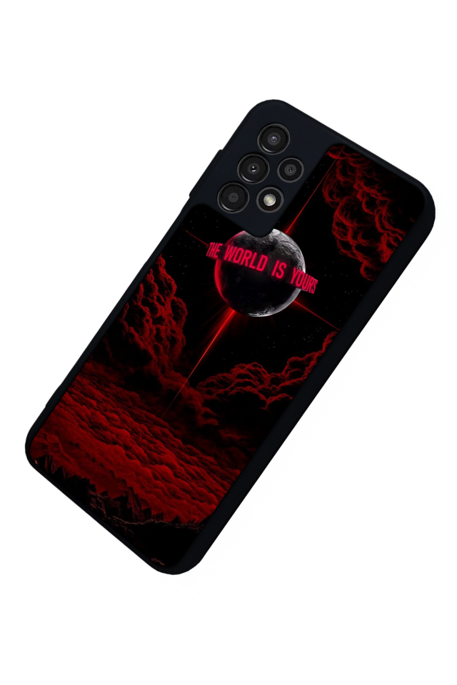 Samsung Galaxy A13 Uyumlu Scarface Tasarımlı Glossy Premium Kılıf