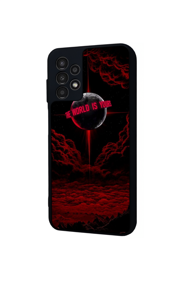 Samsung Galaxy A13 Uyumlu Scarface Tasarımlı Glossy Premium Kılıf