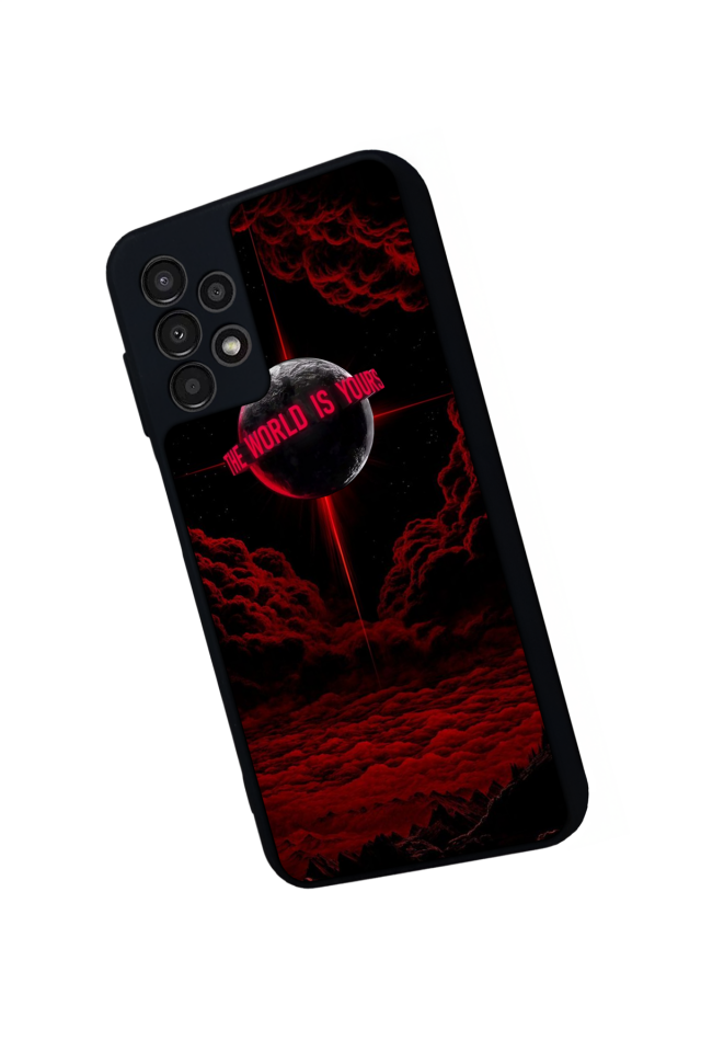 Samsung Galaxy A13 Uyumlu Scarface Tasarımlı Glossy Premium Kılıf