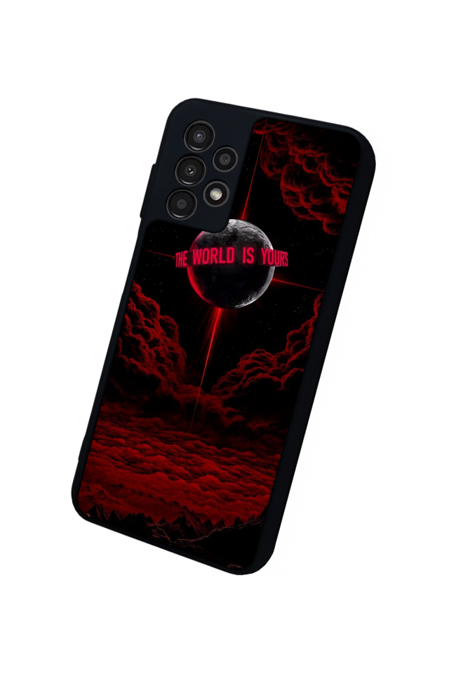 Samsung Galaxy A13 Uyumlu Scarface Tasarımlı Glossy Premium Kılıf