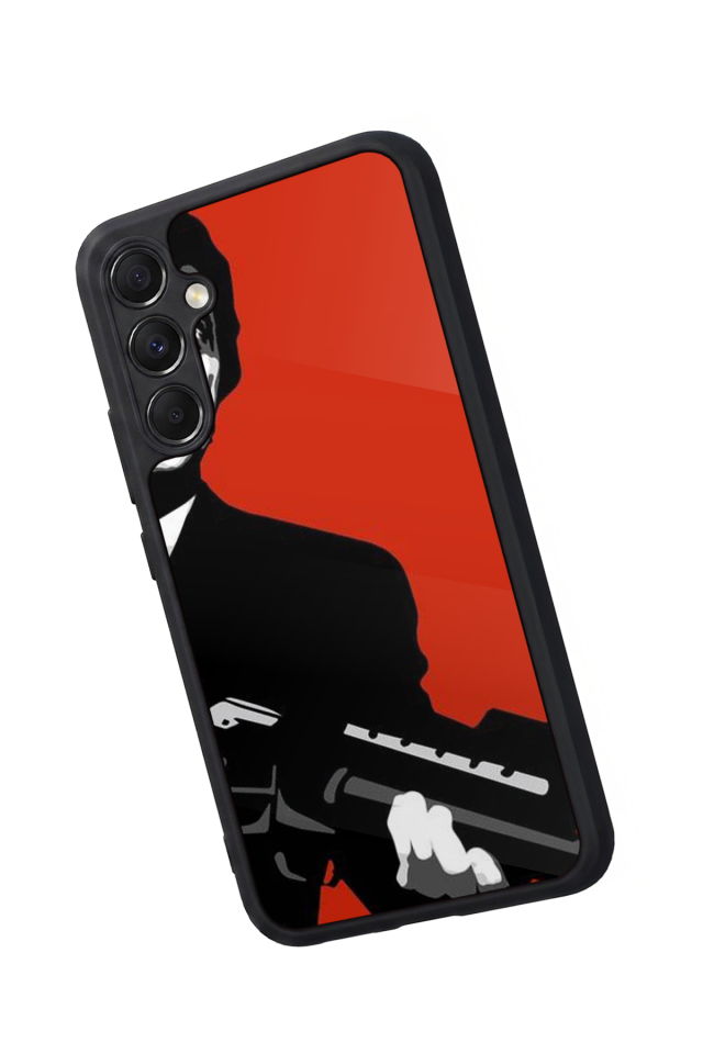 Samsung Galaxy M34 Uyumlu Scarface Tasarımlı Glossy Premium Kılıf