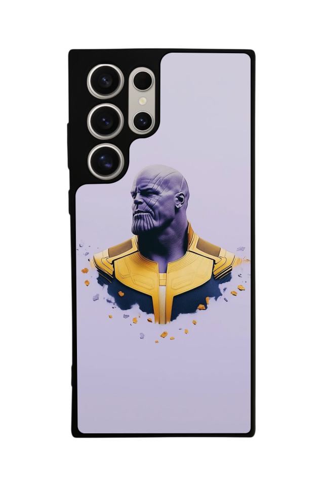 Samsung Galaxy S23 Ultra Uyumlu Thanos Tasarımlı Glossy Premium Kılıf