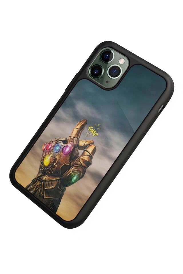 iPhone 11 Pro Uyumlu Thanos Tasarımlı Glossy Premium Kılıf