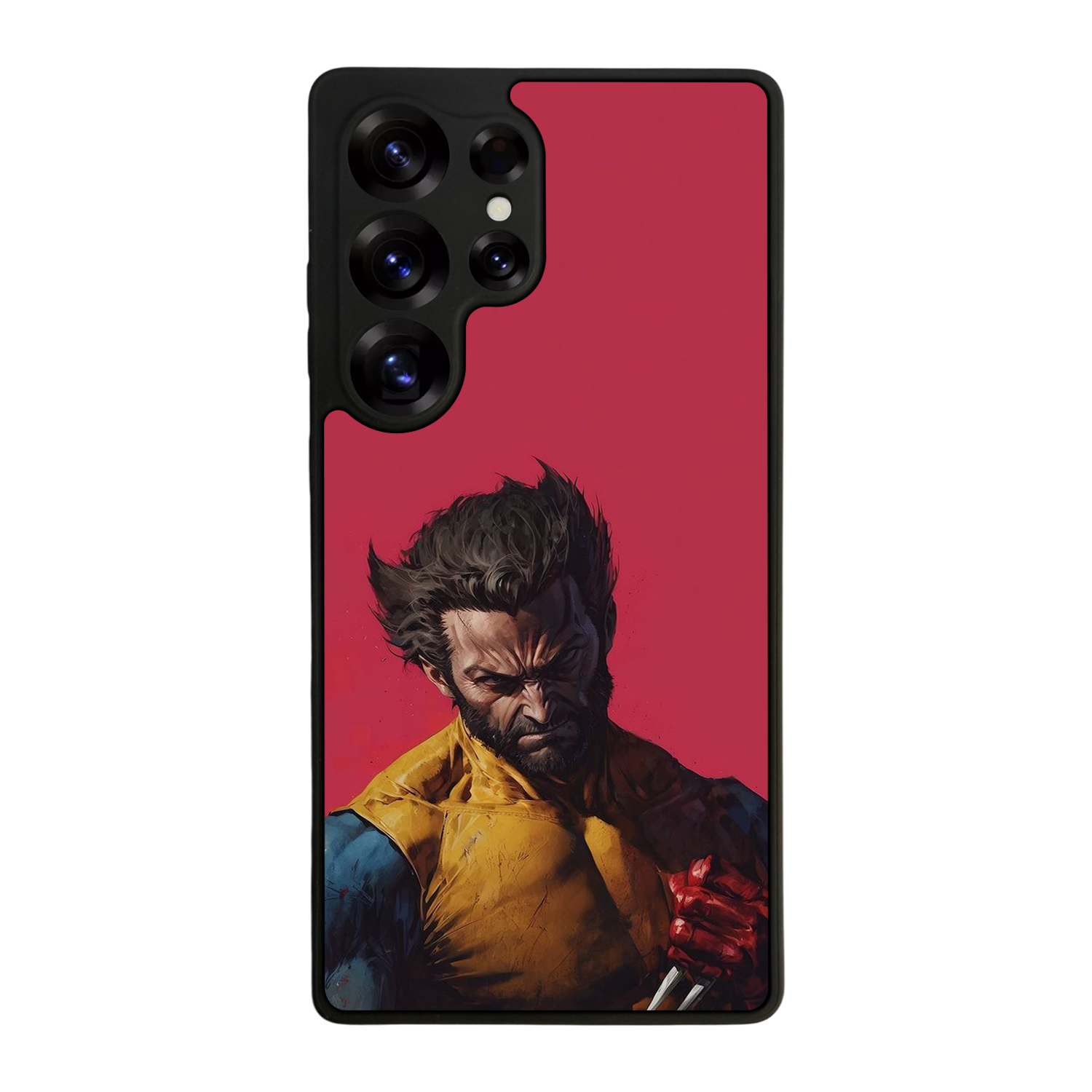 Samsung Galaxy S25 Ultra Uyumlu Wolverine Tasarımlı Glossy Premium Kılıf