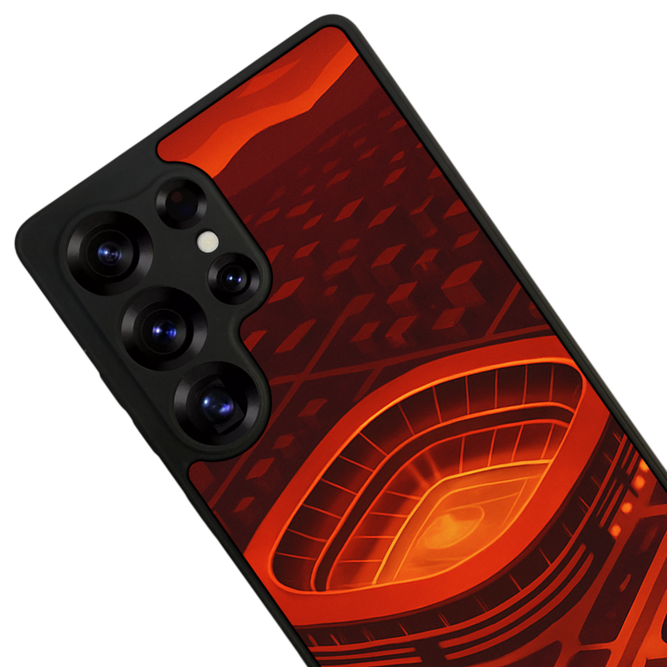 Samsung Galaxy S25 Ultra Uyumlu Aslan Tasarımlı Glossy Premium Kılıf