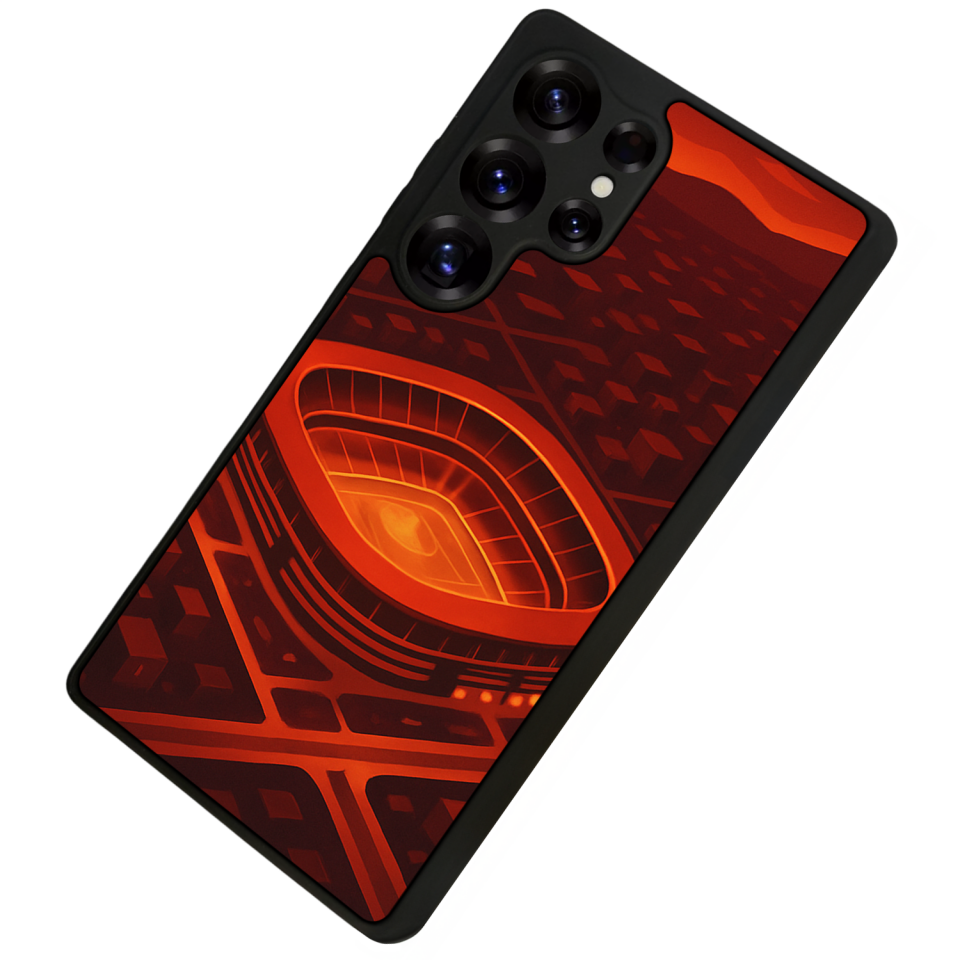 Samsung Galaxy S25 Ultra Uyumlu Aslan Tasarımlı Glossy Premium Kılıf