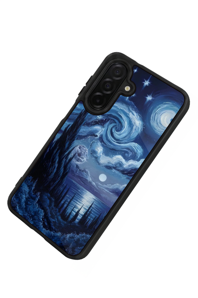 Samsung Galaxy A26 Uyumlu Ay Tasarımlı Glossy Premium Kılıf