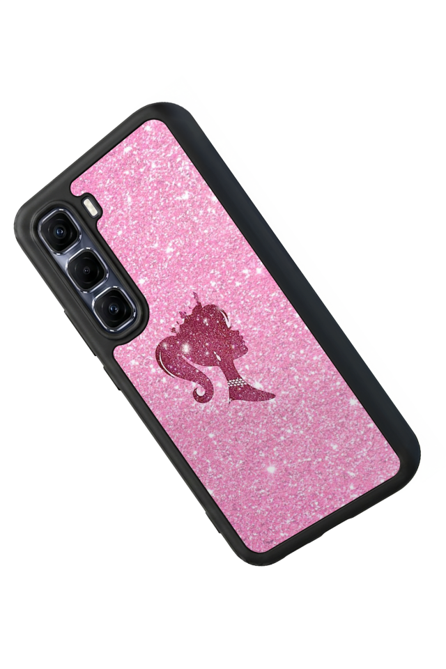 Infinix Hot 60 Pro Plus Uyumlu Barbie Tasarımlı Glossy Premium Kılıf