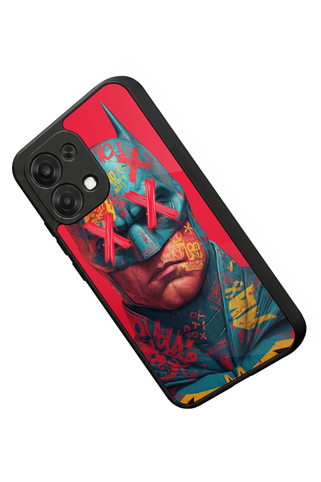 Oppo A6 Pro Uyumlu Batman Tasarımlı Glossy Premium Kılıf