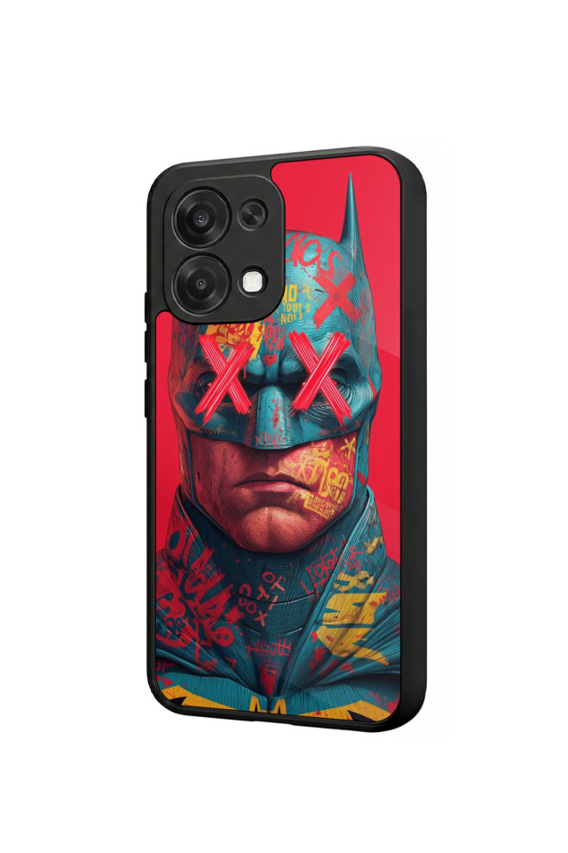 Oppo A6 Pro Uyumlu Batman Tasarımlı Glossy Premium Kılıf