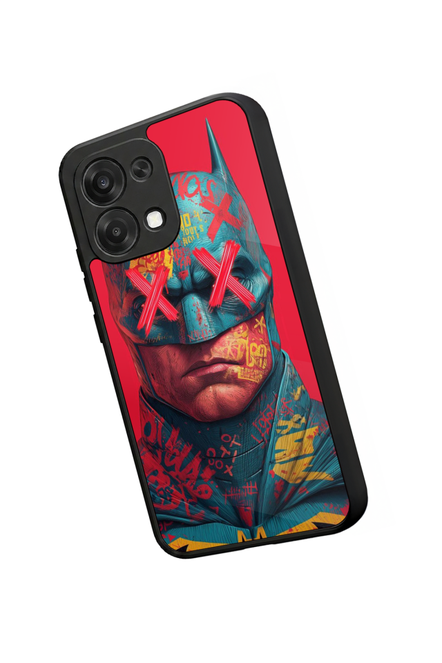 Oppo A6 Pro Uyumlu Batman Tasarımlı Glossy Premium Kılıf