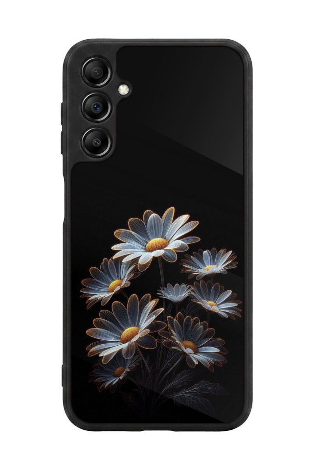Samsung Galaxy A14 Uyumlu Cicek Tasarımlı Glossy Premium Kılıf