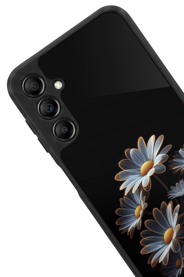 Samsung Galaxy A14 Uyumlu Cicek Tasarımlı Glossy Premium Kılıf