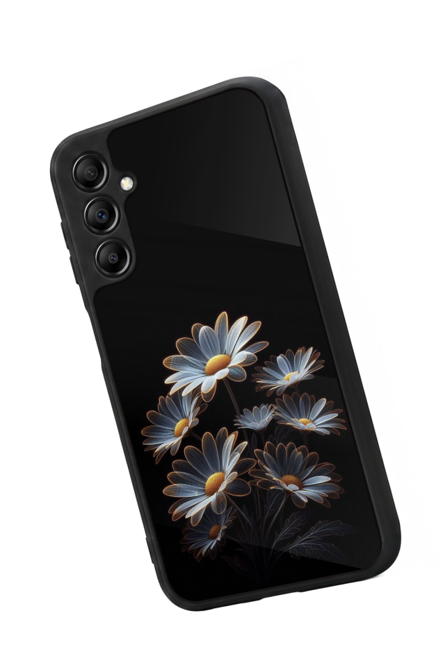 Samsung Galaxy A14 Uyumlu Cicek Tasarımlı Glossy Premium Kılıf