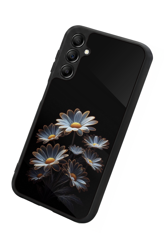 Samsung Galaxy A14 Uyumlu Cicek Tasarımlı Glossy Premium Kılıf