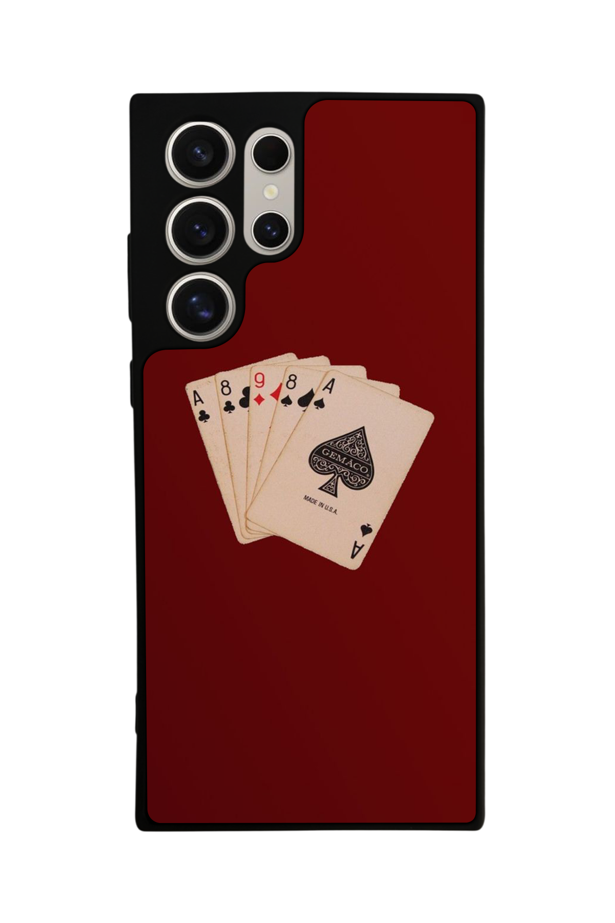 Samsung Galaxy S22 Ultra Uyumlu Kart Tasarımlı Glossy Premium Kılıf