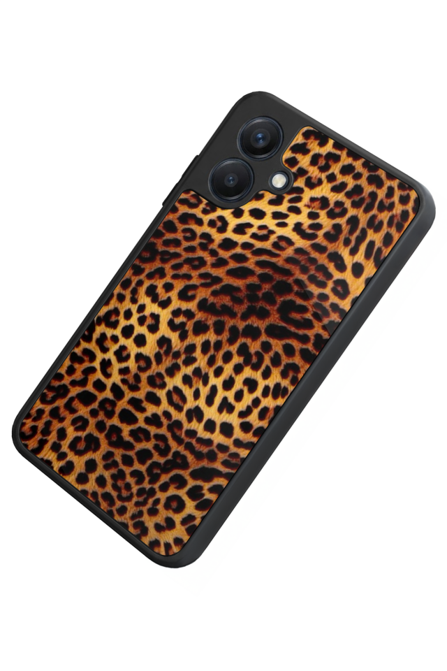 Samsung Galaxy A07 Uyumlu Leopar Tasarımlı Glossy Premium Kılıf