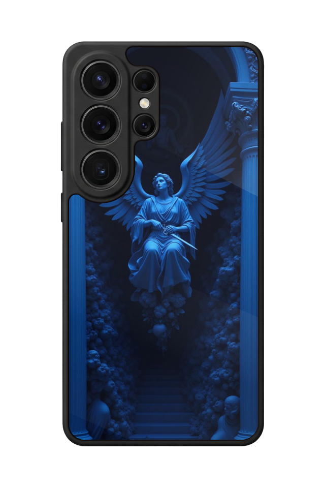 Samsung Galaxy S26 Ultra Uyumlu Melek Tasarımlı Glossy Premium Kılıf