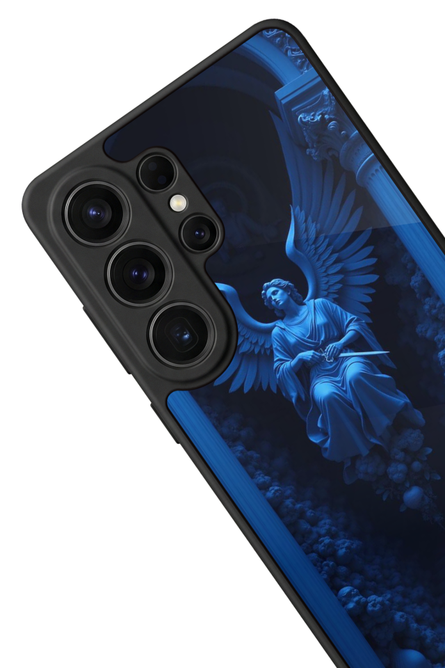 Samsung Galaxy S26 Ultra Uyumlu Melek Tasarımlı Glossy Premium Kılıf