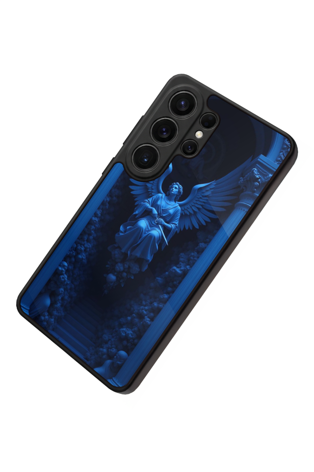 Samsung Galaxy S26 Ultra Uyumlu Melek Tasarımlı Glossy Premium Kılıf