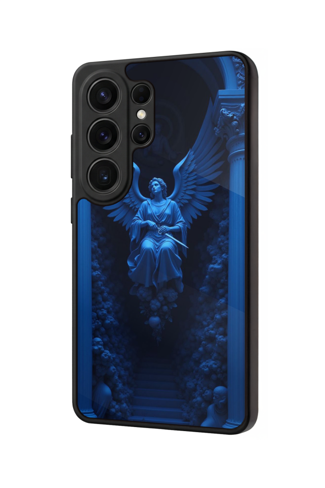 Samsung Galaxy S26 Ultra Uyumlu Melek Tasarımlı Glossy Premium Kılıf