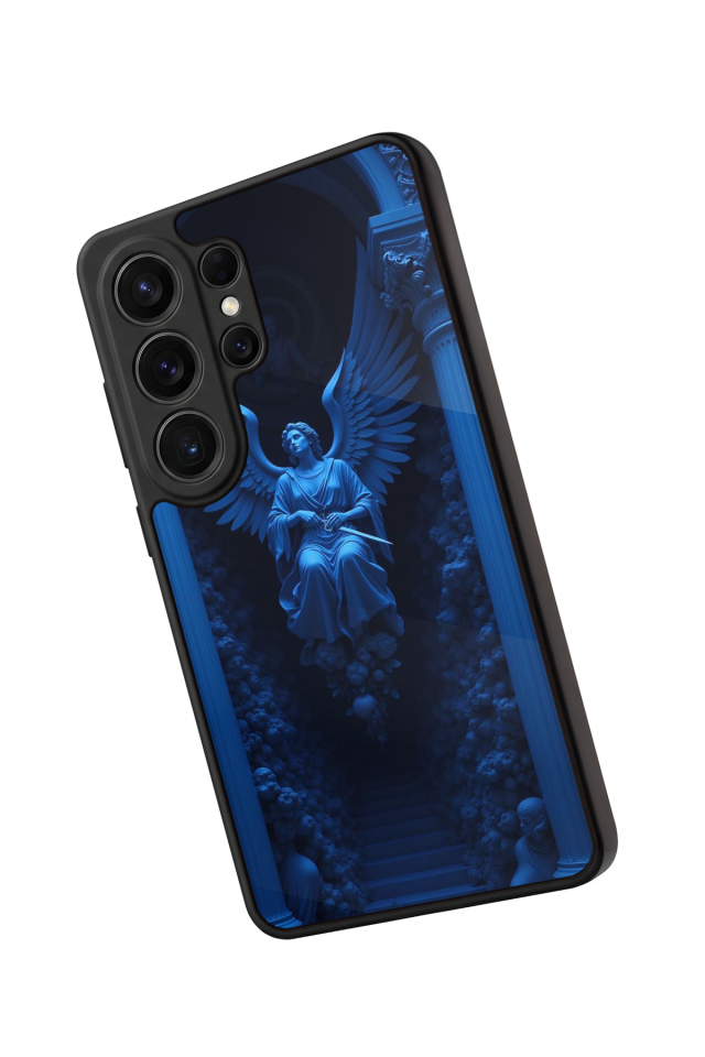 Samsung Galaxy S26 Ultra Uyumlu Melek Tasarımlı Glossy Premium Kılıf