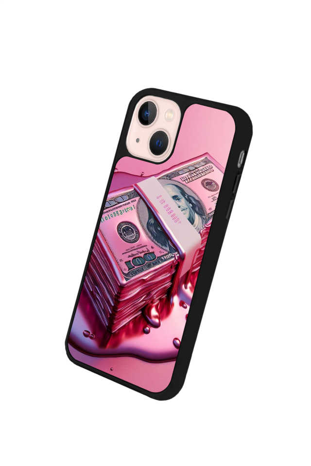 iPhone 15 Uyumlu Money Para Tasarımlı Glossy Premium Kılıf