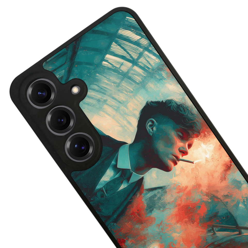 Samsung Galaxy S25 Uyumlu Peaky Blinders Tasarımlı Glossy Premium Kılıf