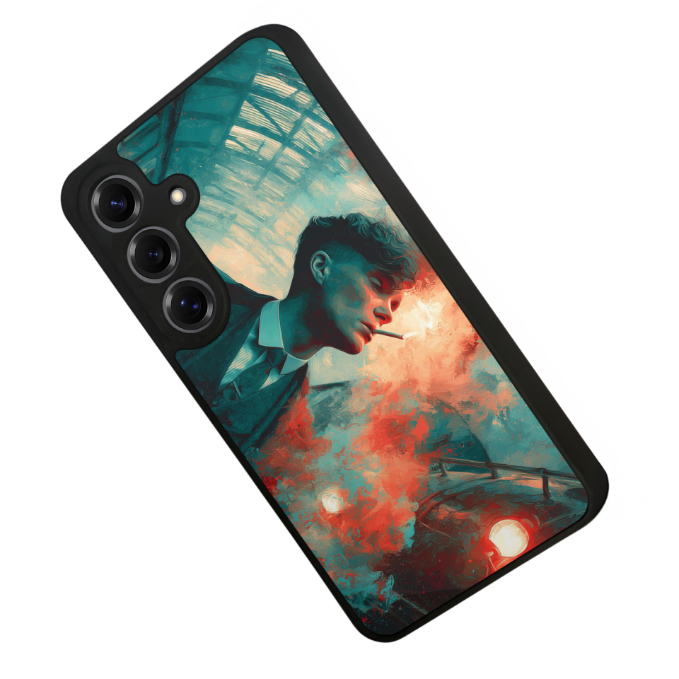 Samsung Galaxy S25 Uyumlu Peaky Blinders Tasarımlı Glossy Premium Kılıf