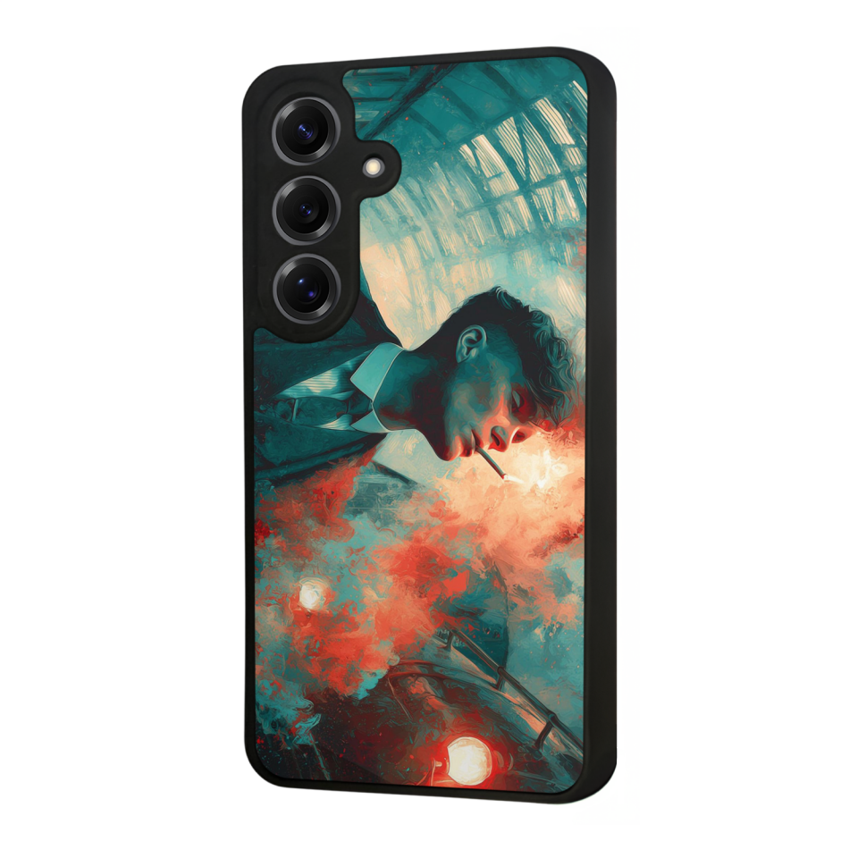 Samsung Galaxy S25 Uyumlu Peaky Blinders Tasarımlı Glossy Premium Kılıf