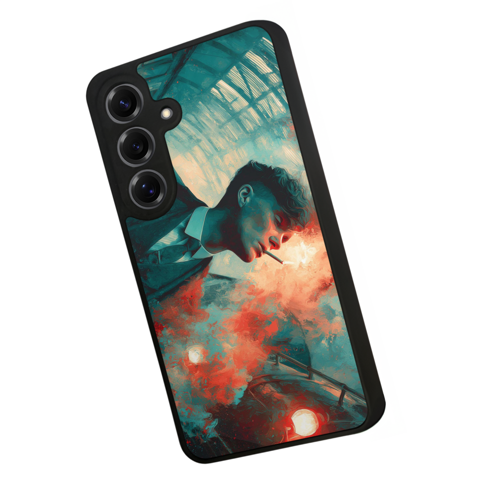 Samsung Galaxy S25 Uyumlu Peaky Blinders Tasarımlı Glossy Premium Kılıf