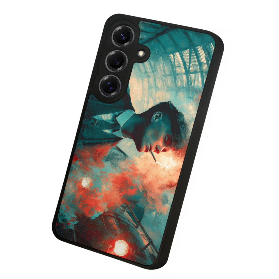 Samsung Galaxy S25 Uyumlu Peaky Blinders Tasarımlı Glossy Premium Kılıf