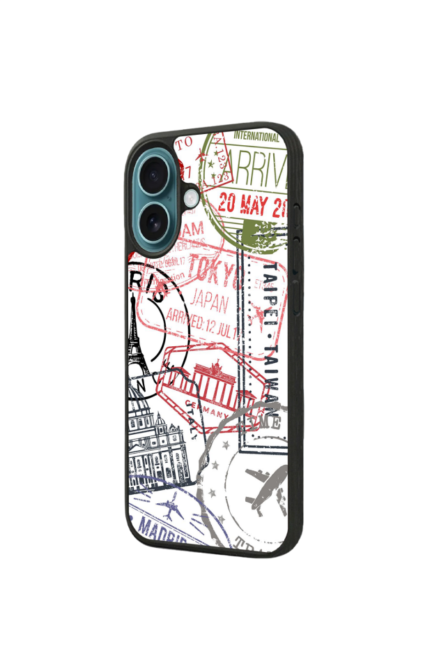 iPhone 16 Uyumlu Poster Tasarımlı Glossy Premium Kılıf