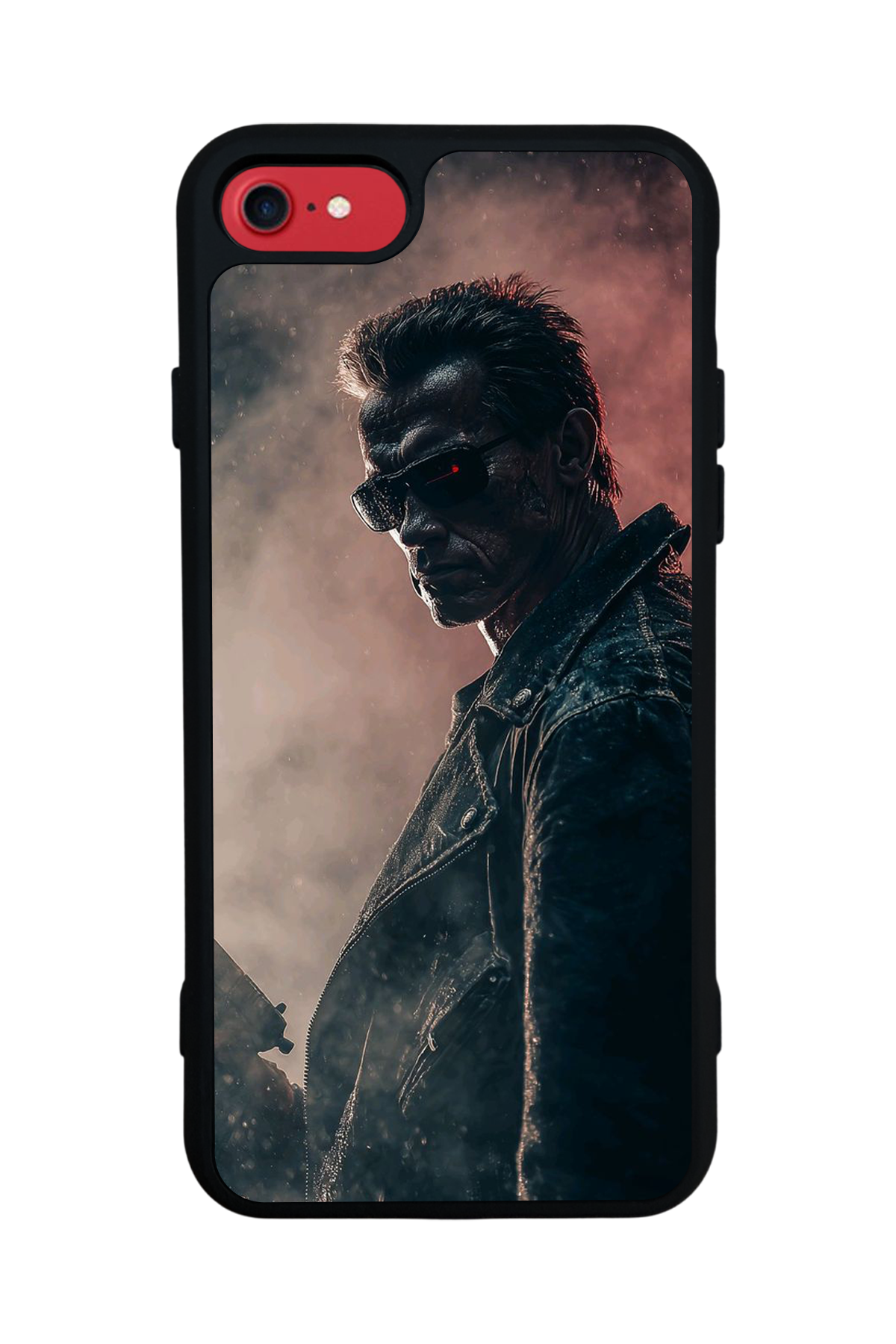 iPhone 8 Uyumlu Terminator Tasarımlı Glossy Premium Kılıf