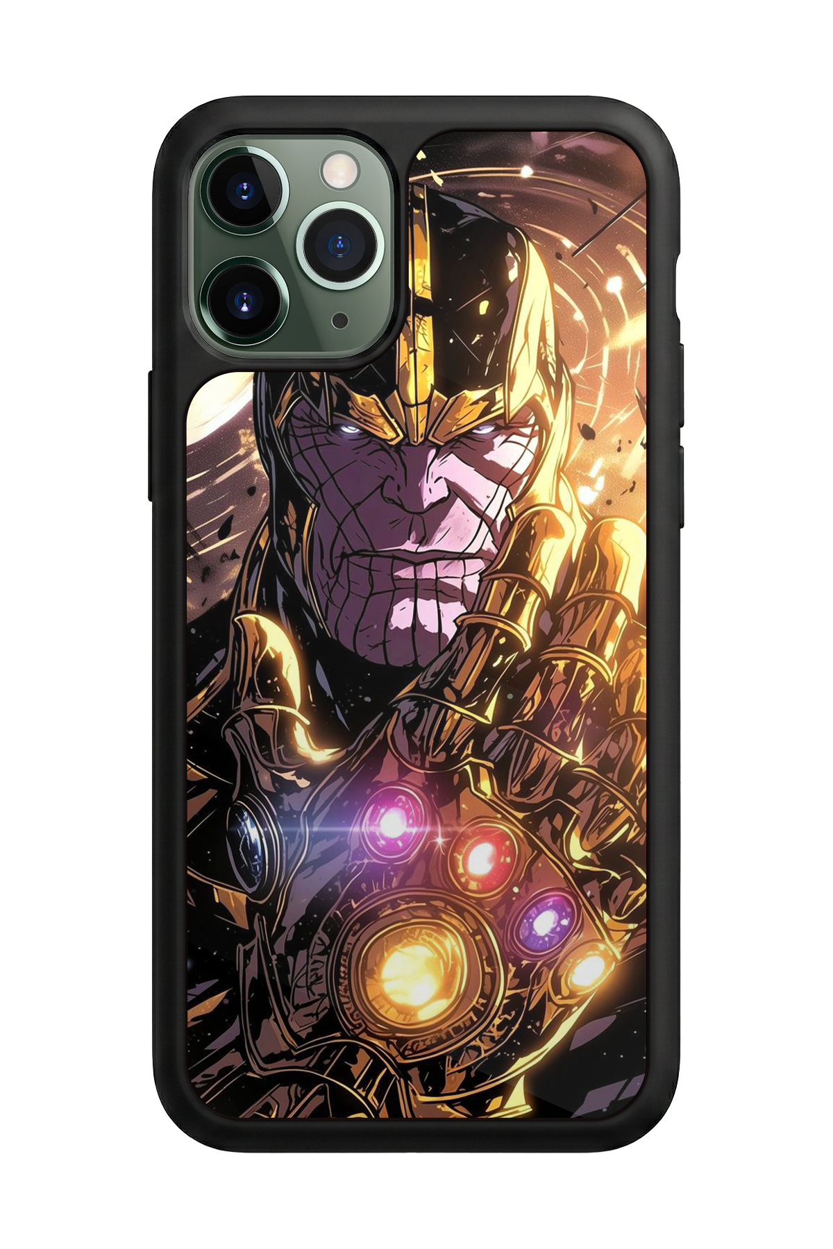 iPhone 11 Pro Uyumlu Thanos Tasarımlı Glossy Premium Kılıf