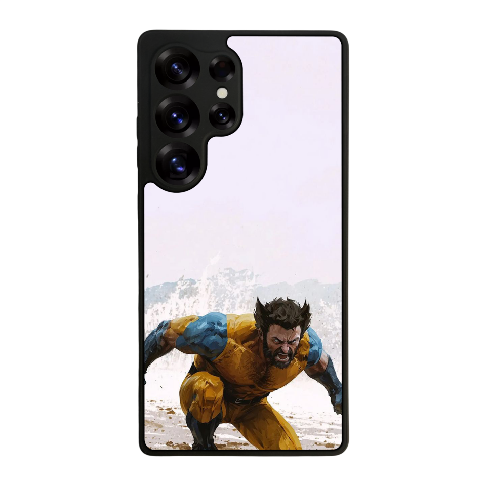 Samsung Galaxy S25 Ultra Uyumlu Wolverine Tasarımlı Glossy Premium Kılıf