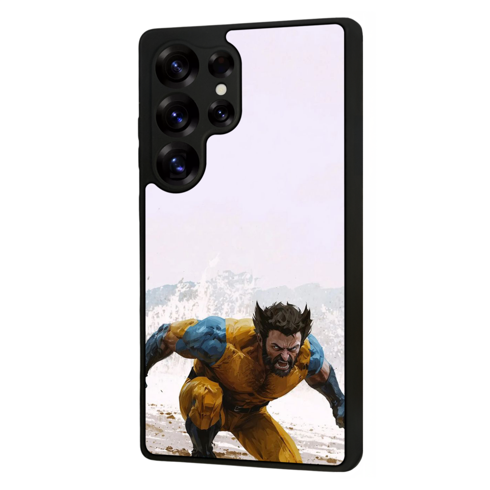 Samsung Galaxy S25 Ultra Uyumlu Wolverine Tasarımlı Glossy Premium Kılıf