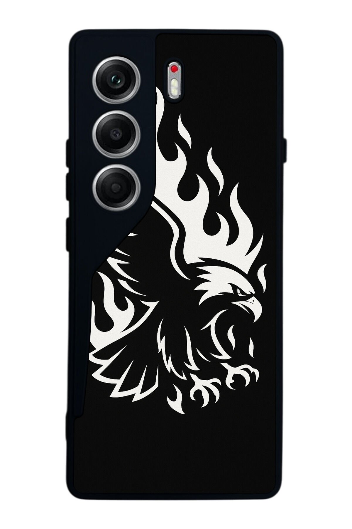 Tecno Camon 40 Uyumlu Besiktas Tasarımlı Glossy Premium Kılıf