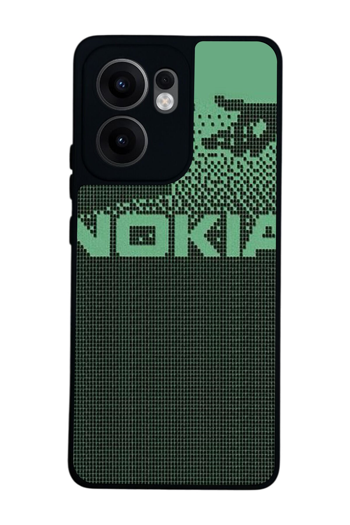 Oppo Reno 13F Uyumlu Nokia Tasarımlı Glossy Premium Kılıf