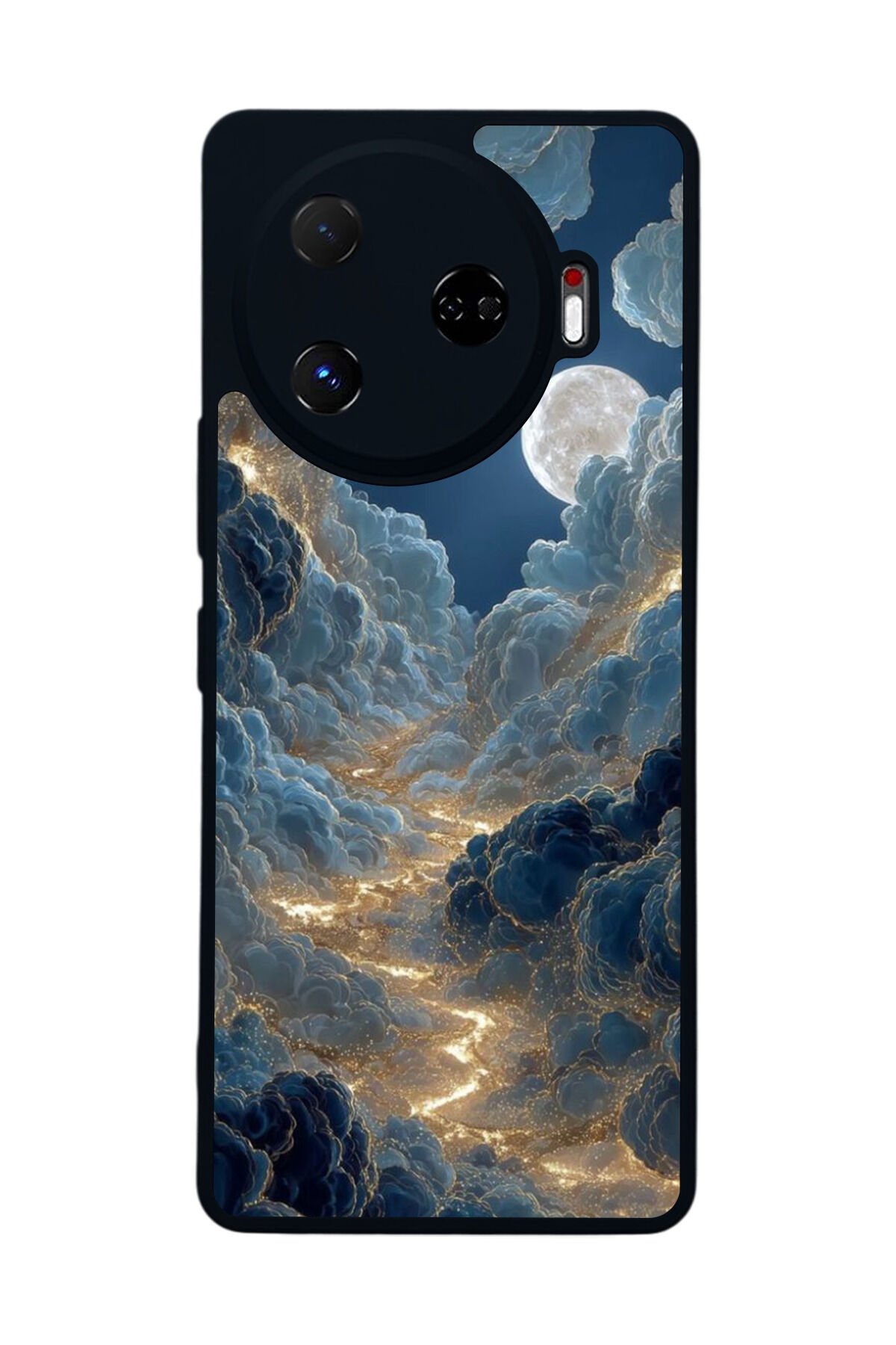 Tecno Camon 30 Pro Uyumlu Ay Tasarımlı Glossy Premium Kılıf