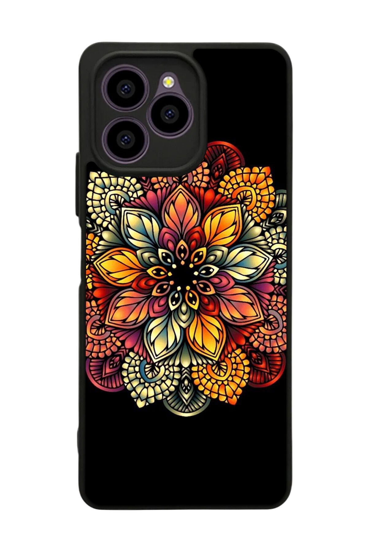 Omix X6 Uyumlu Mandala Tasarımlı Glossy Premium Kılıf