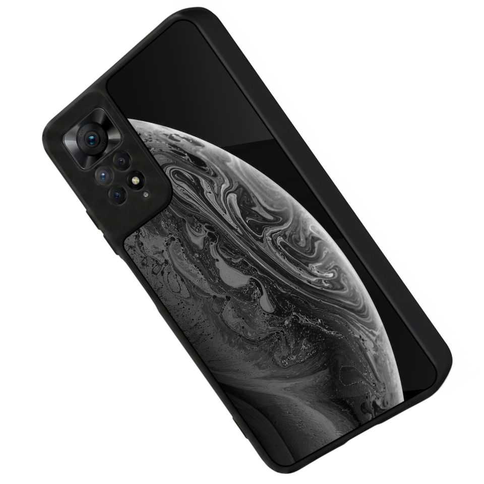 Xiaomi Redmi Note 12 Pro Uyumlu Ay Tasarımlı Glossy Premium Kılıf